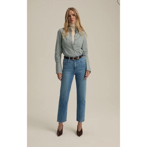 Favorite Daughter Valentina High Rise Straight Jeans 29 - Picture 2 of 9